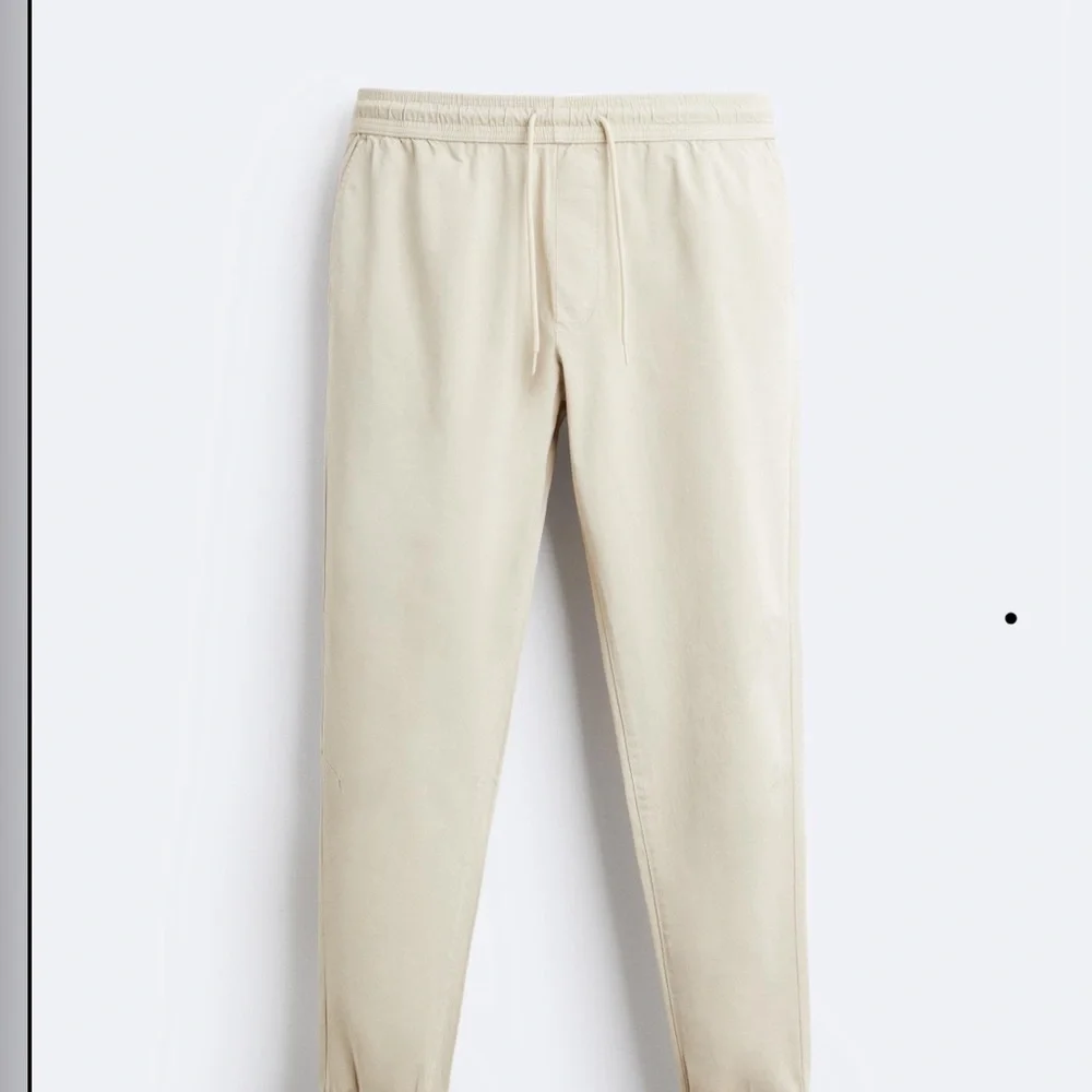 Zara JOGGER WAIST PANTS size L